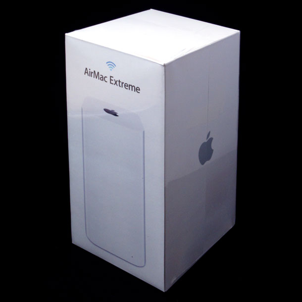 アップル Apple ME918J/A AirMac Extreme エアーマック エクストリーム 無線ルーター 到着 – ほず日記